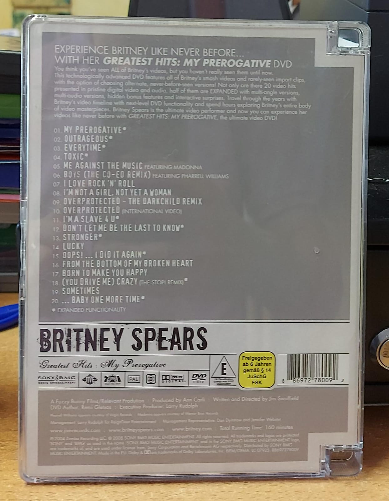 Britney Spears – Greatest Hits: My Prerogative DVD