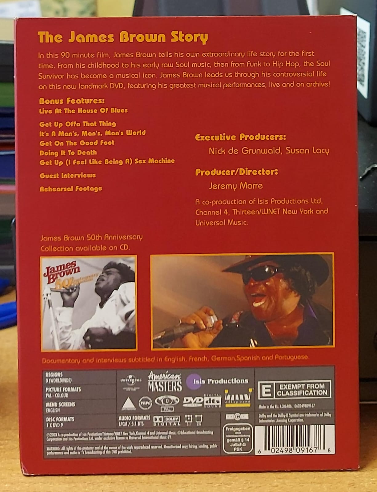 James Brown – Soul Survivor DVD