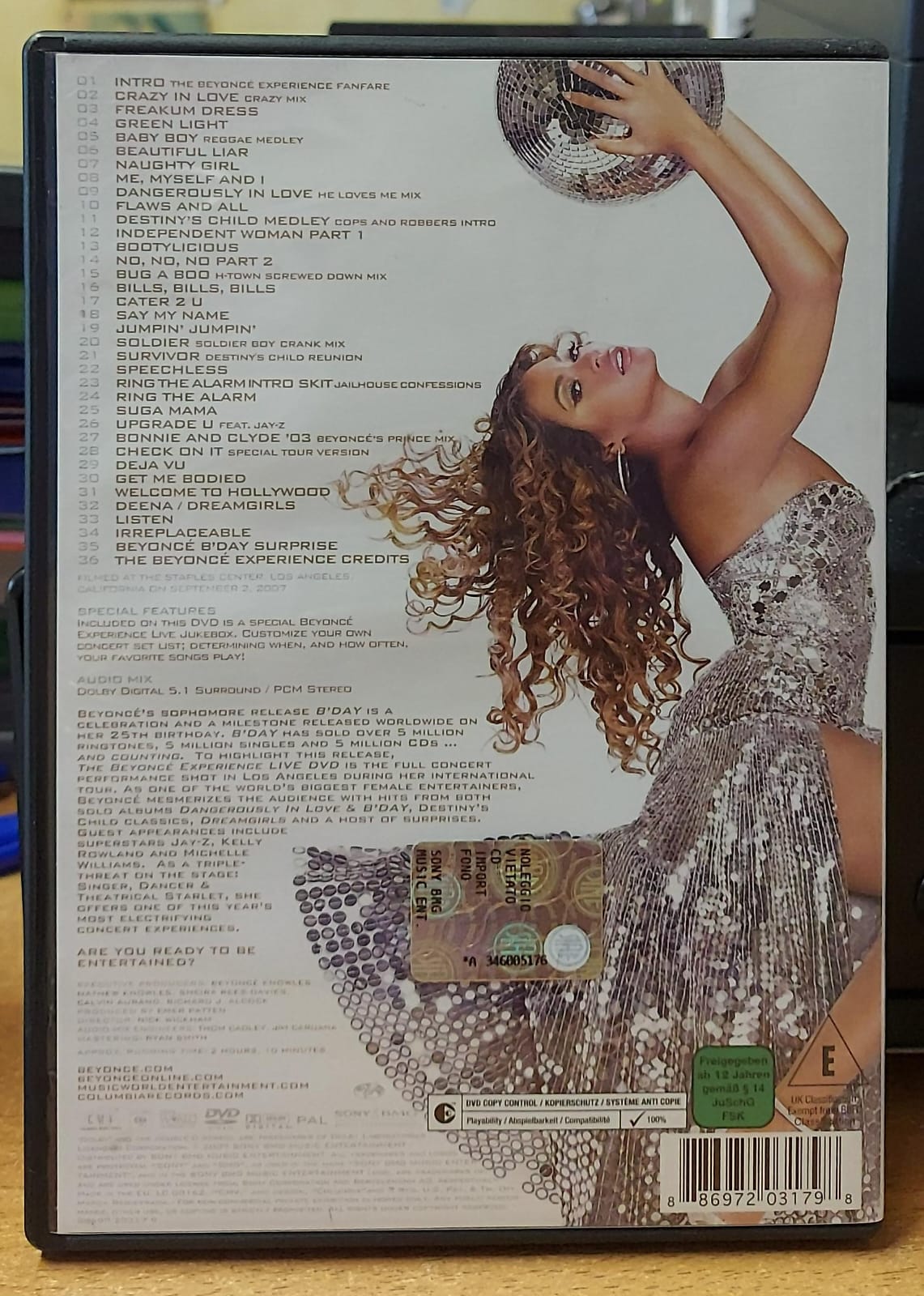 Beyoncé – The Beyoncé Experience Live DVD