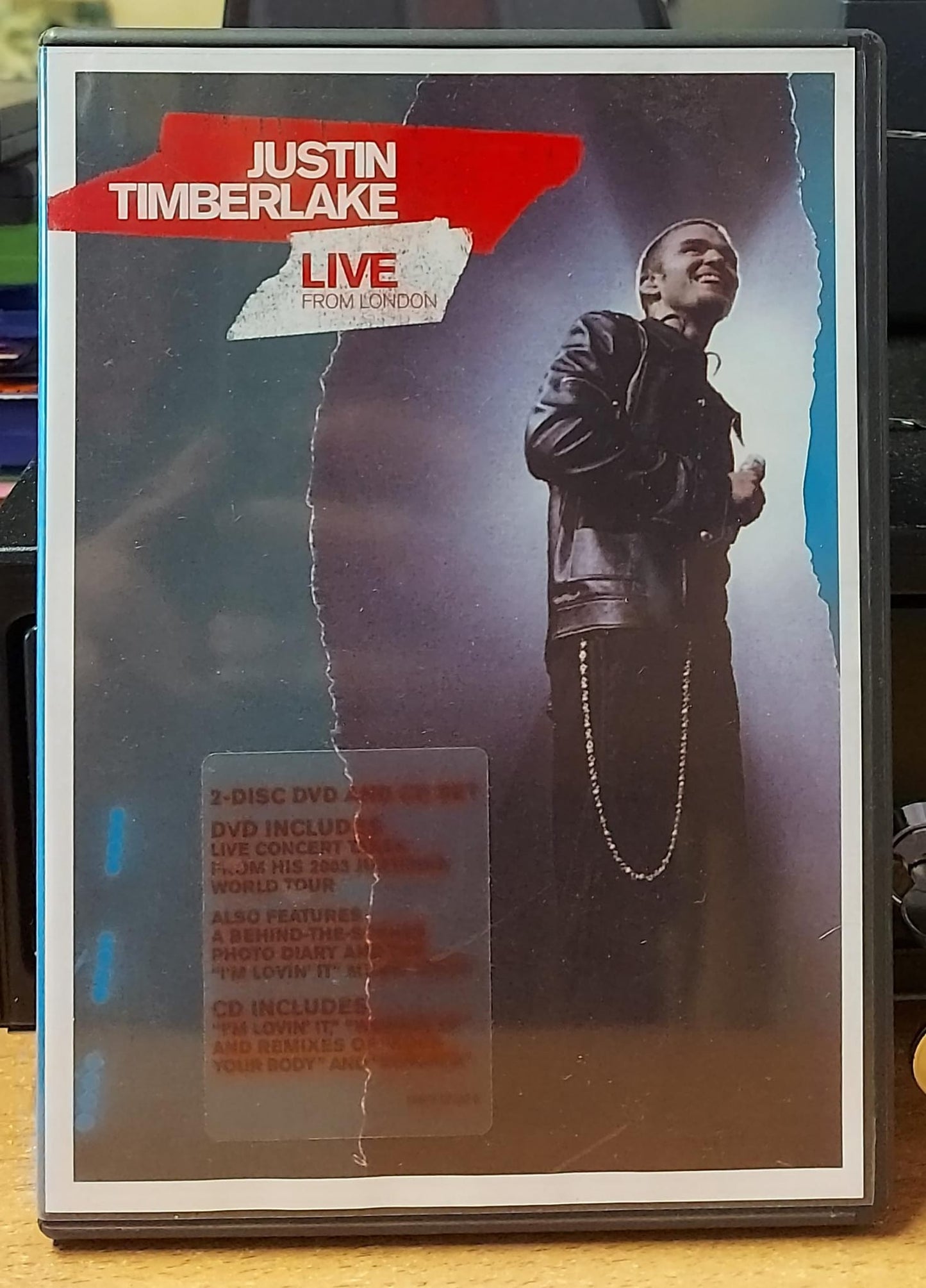 Justin Timberlake – Live from London DVD + CD