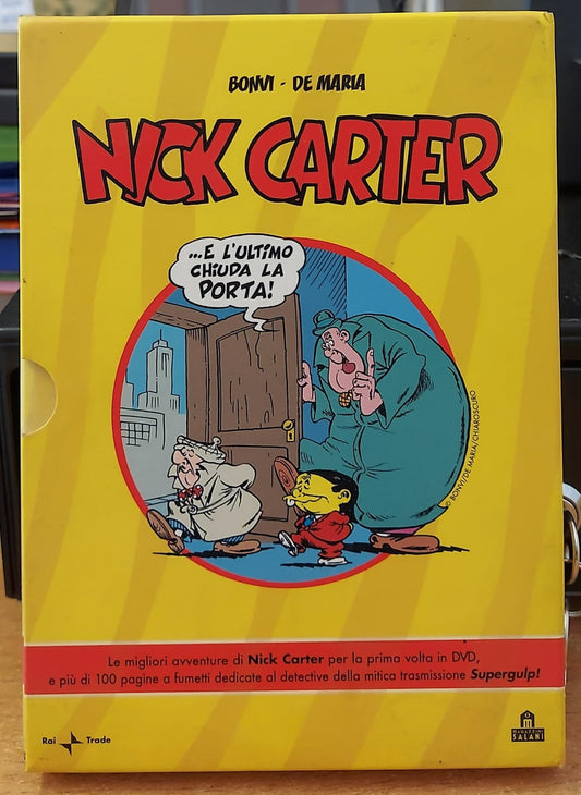 Nick Carter – Bonvi & De Maria – Cofanetto DVD + Libro Fumetti
