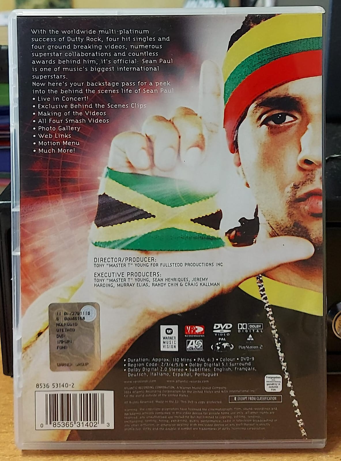 Sean Paul – Duttyology DVD Concerto e Video