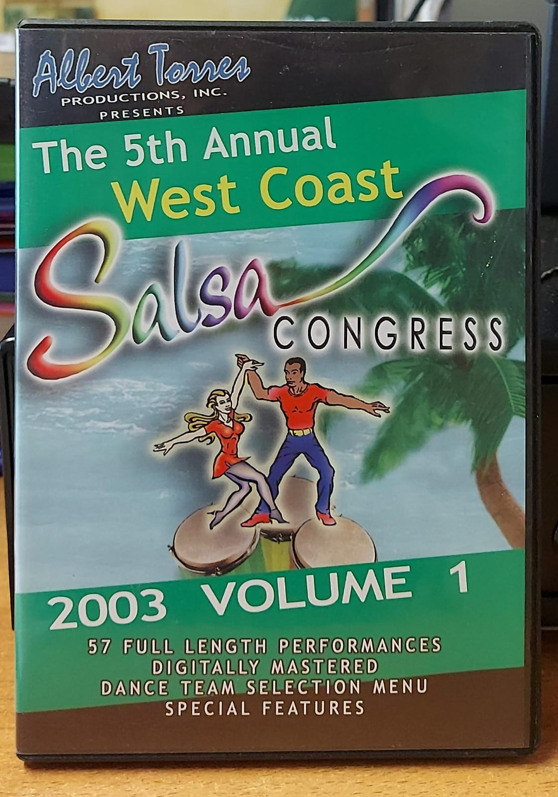 The 5th Annual West Coast Salsa Congress 2003 Vol. 1 – DVD Danza
