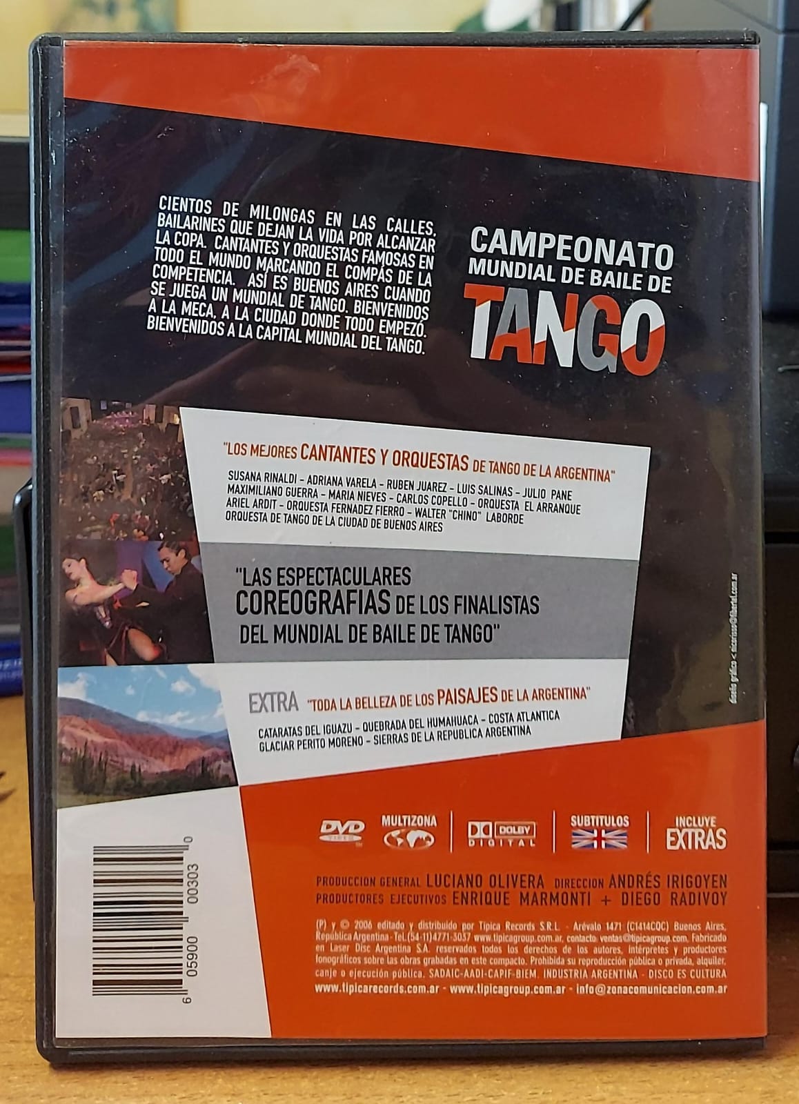 Campeonato Mundial de Baile de Tango – Buenos Aires Argentina DVD | Tipica Records