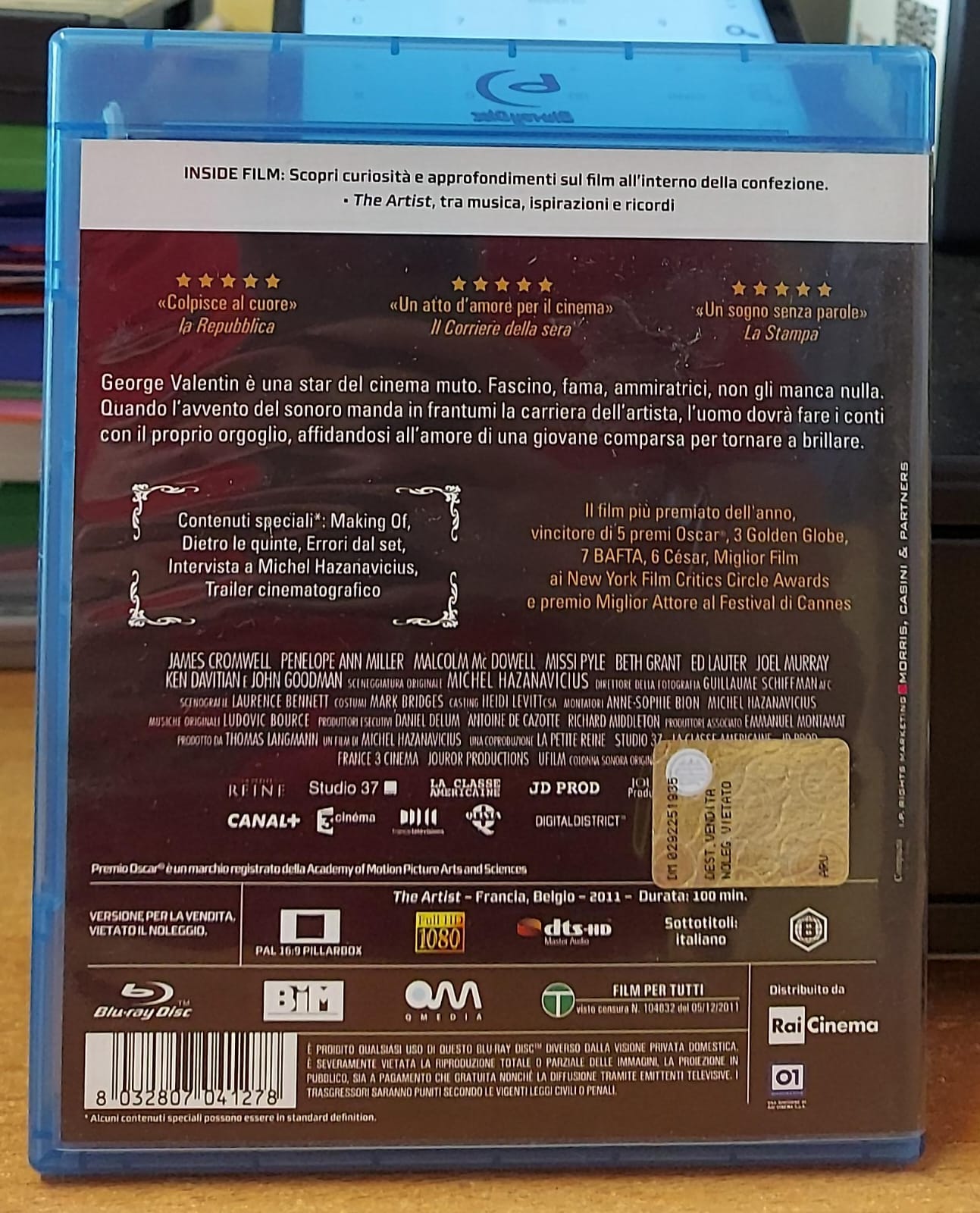 The Artist – Jean Dujardin, Bérénice Bejo Blu-ray