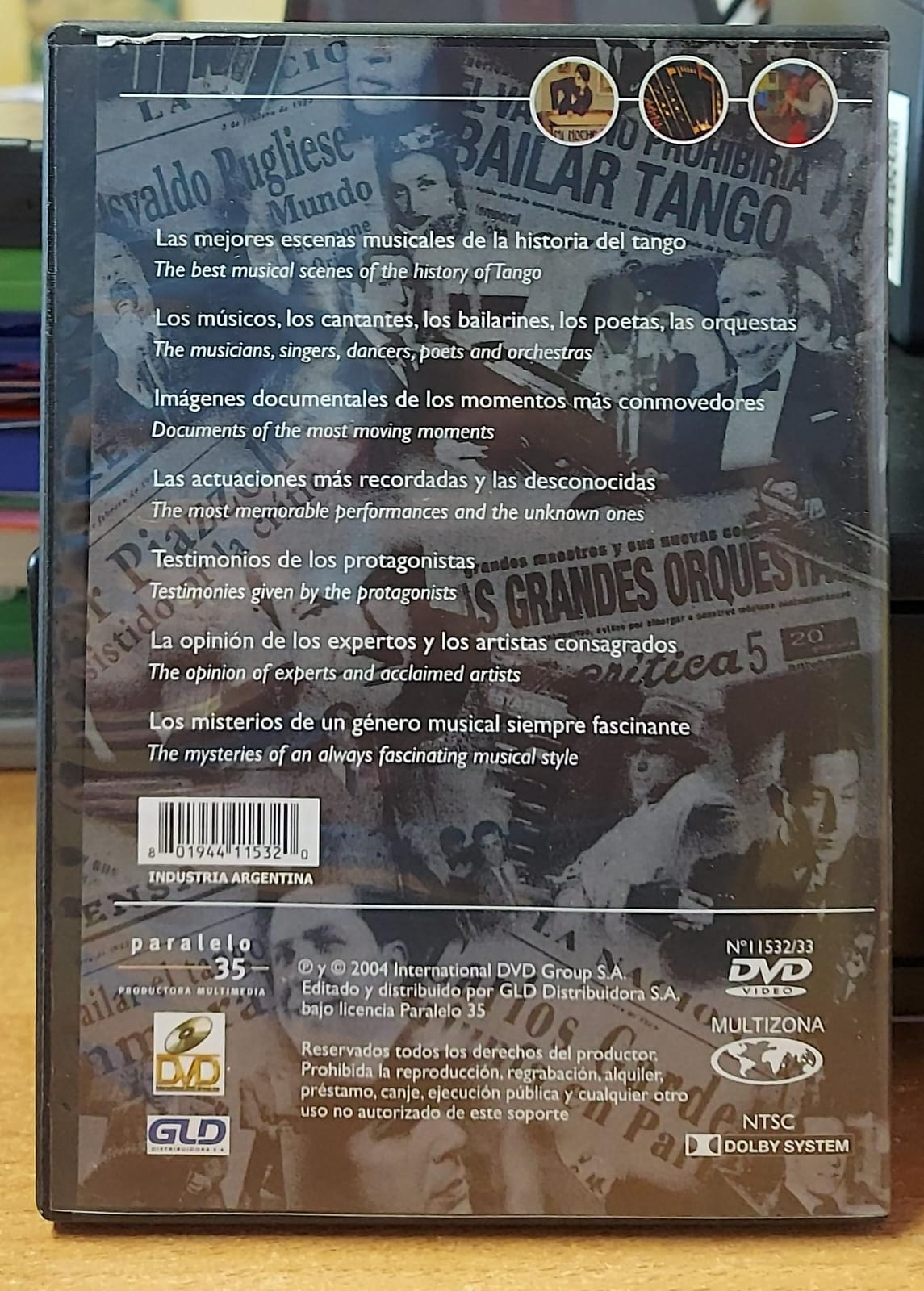 Los Misterios del Tango – Documentario DVD Storia del Tango Argentino