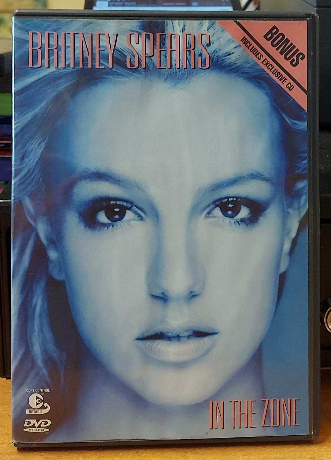 Britney Spears – In The Zone DVD + CD Bonus Jive Zomba PAL