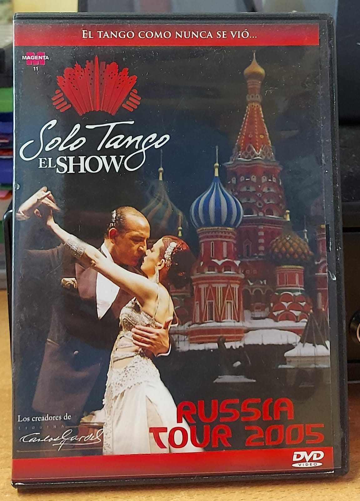 Solo Tango El Show – Russia Tour 2005 DVD Magenta Discos Argentina