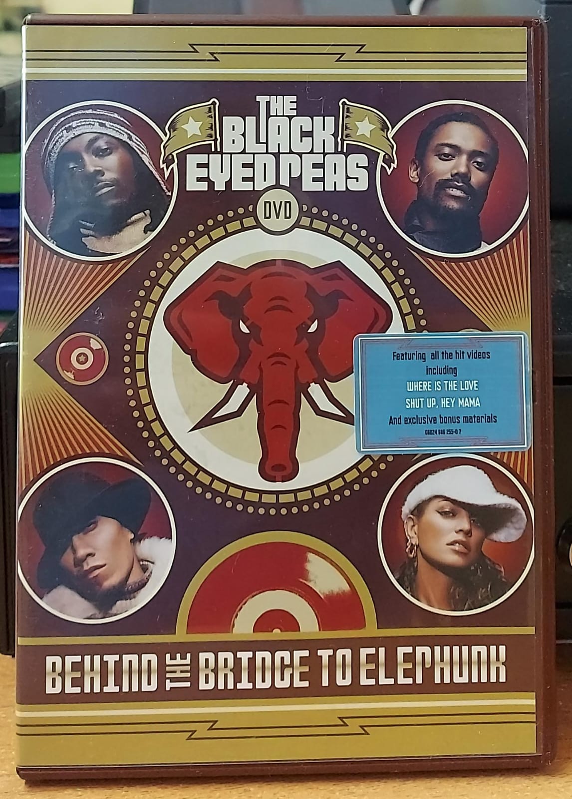 The Black Eyed Peas – Behind the Bridge to Elephunk DVD A&M Universal PAL
