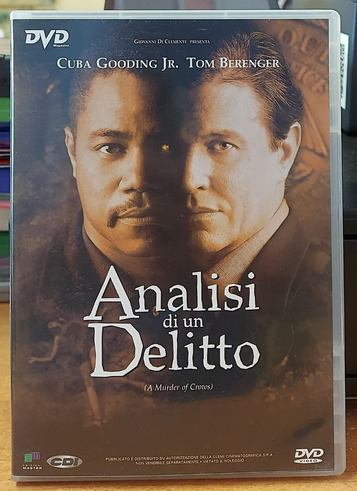 Analisi di un Delitto (A Murder of Crows) – Cuba Gooding Jr., Tom Berenger DVD