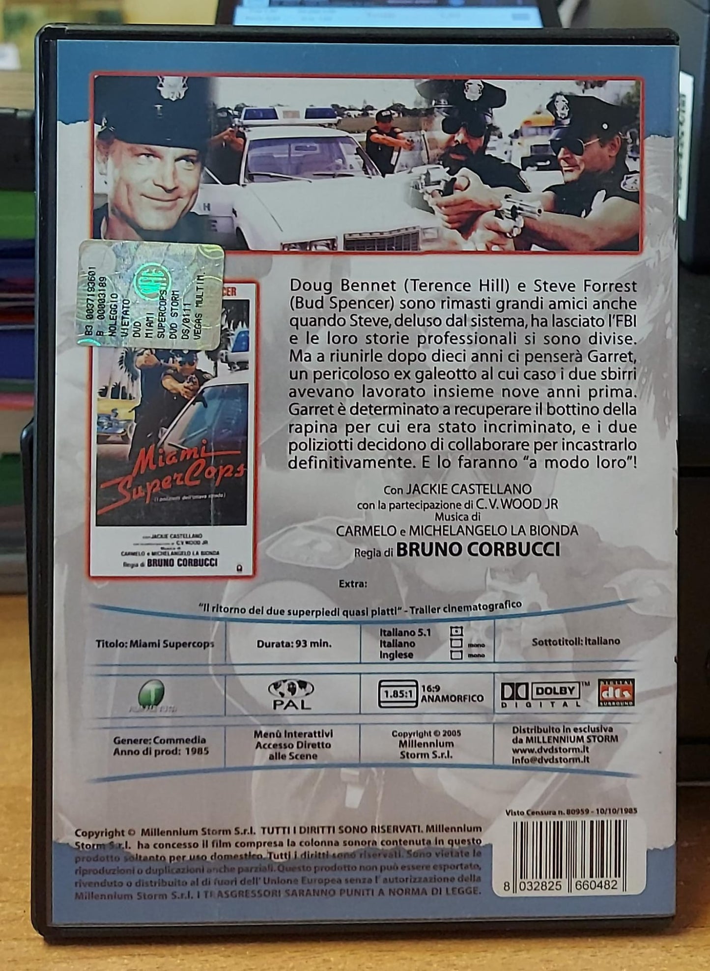 Miami SuperCops (I Poliziotti dell’Ottava Strada) – Bud Spencer, Terence Hill DVD 1985