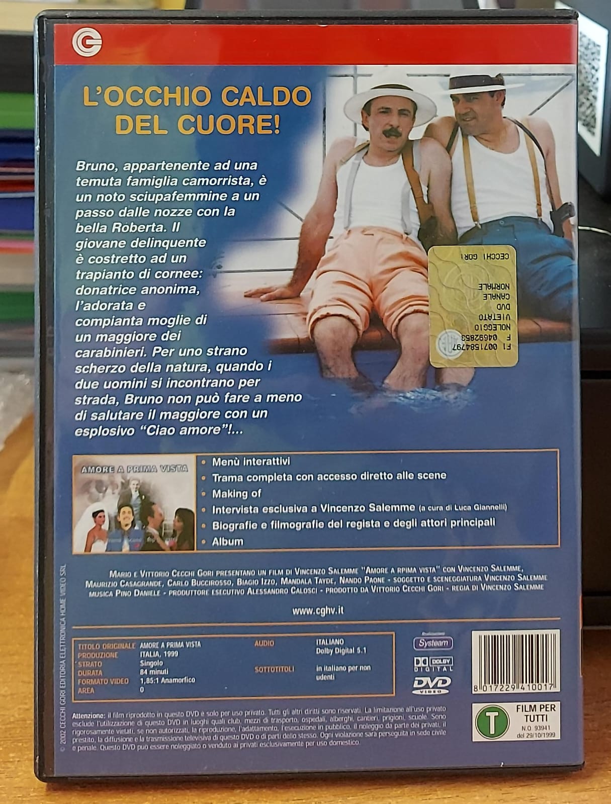 Amore a Prima Vista – Vincenzo Salemme DVD
