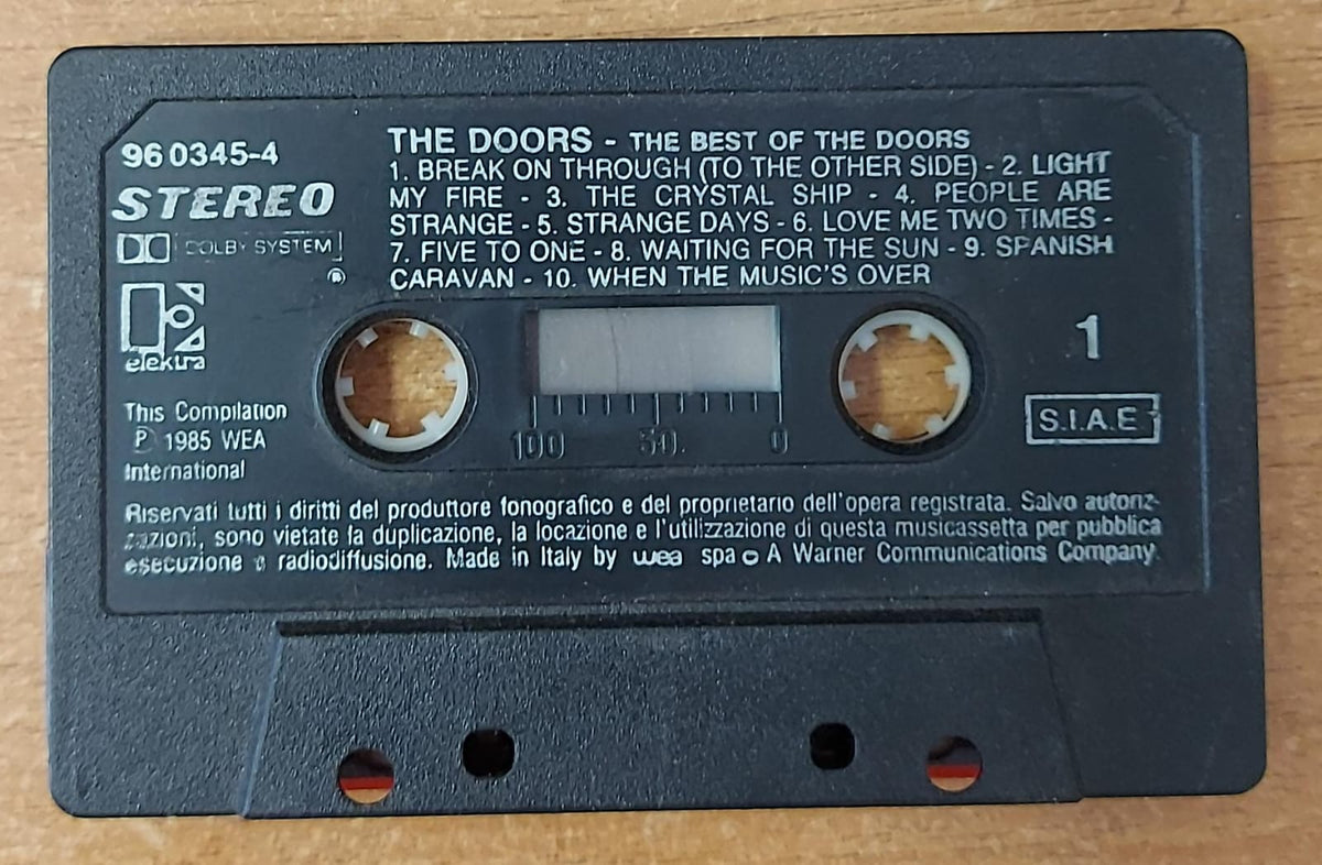The Doors – The Best of The Doors Musicassetta | Custodia generica