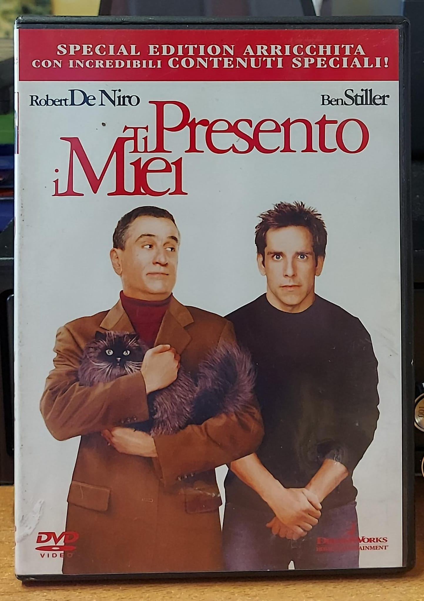Ti Presento i Miei (Meet the Parents) – Copertina DVD Special Edition Robert De Niro Ben Stiller DreamWorks 2000