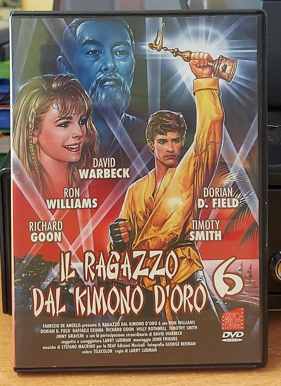Il Ragazzo dal Kimono d'Oro 6 DVD – Copertina anteriore