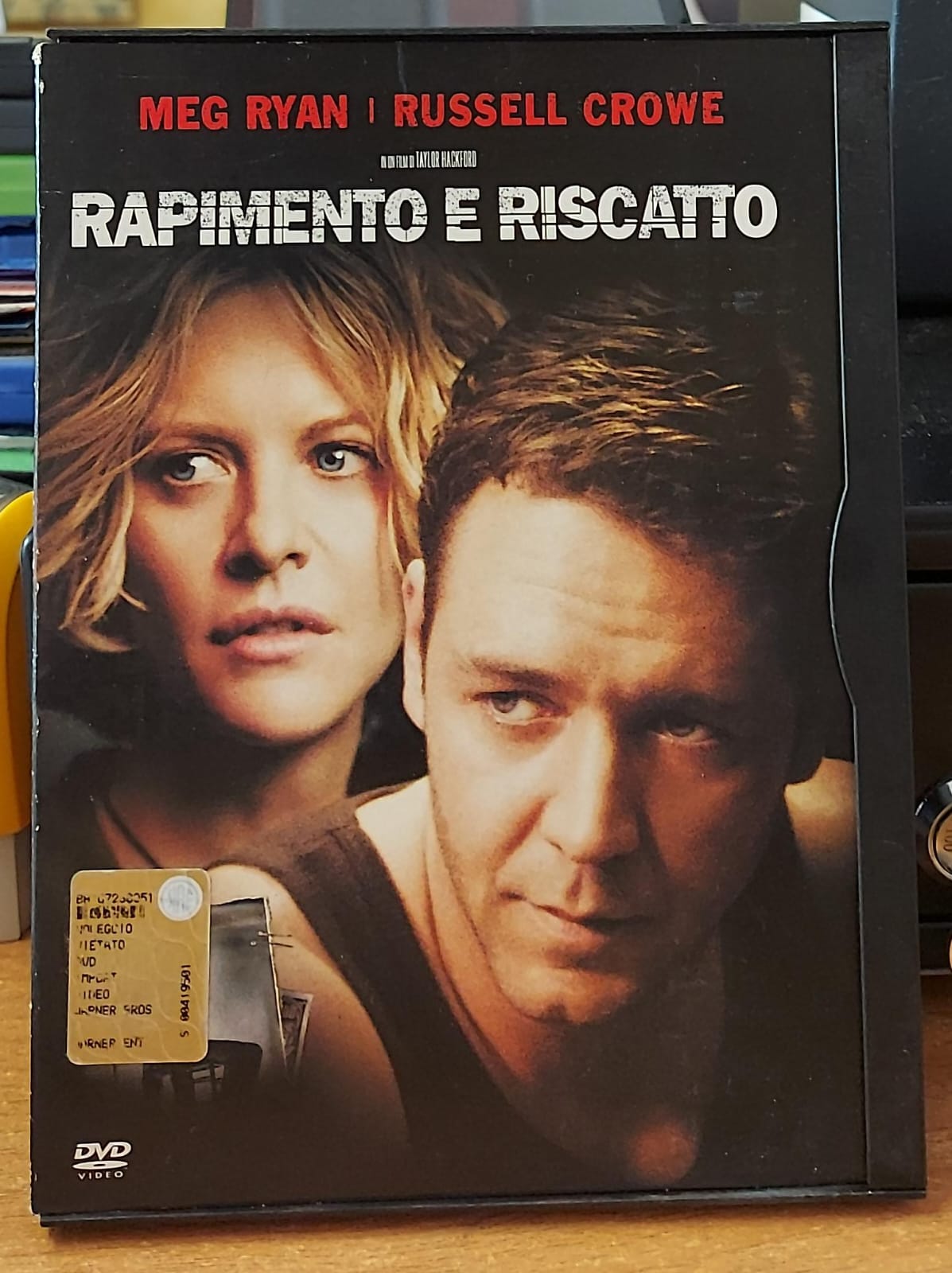 Rapimento e Riscatto DVD – Copertina retro