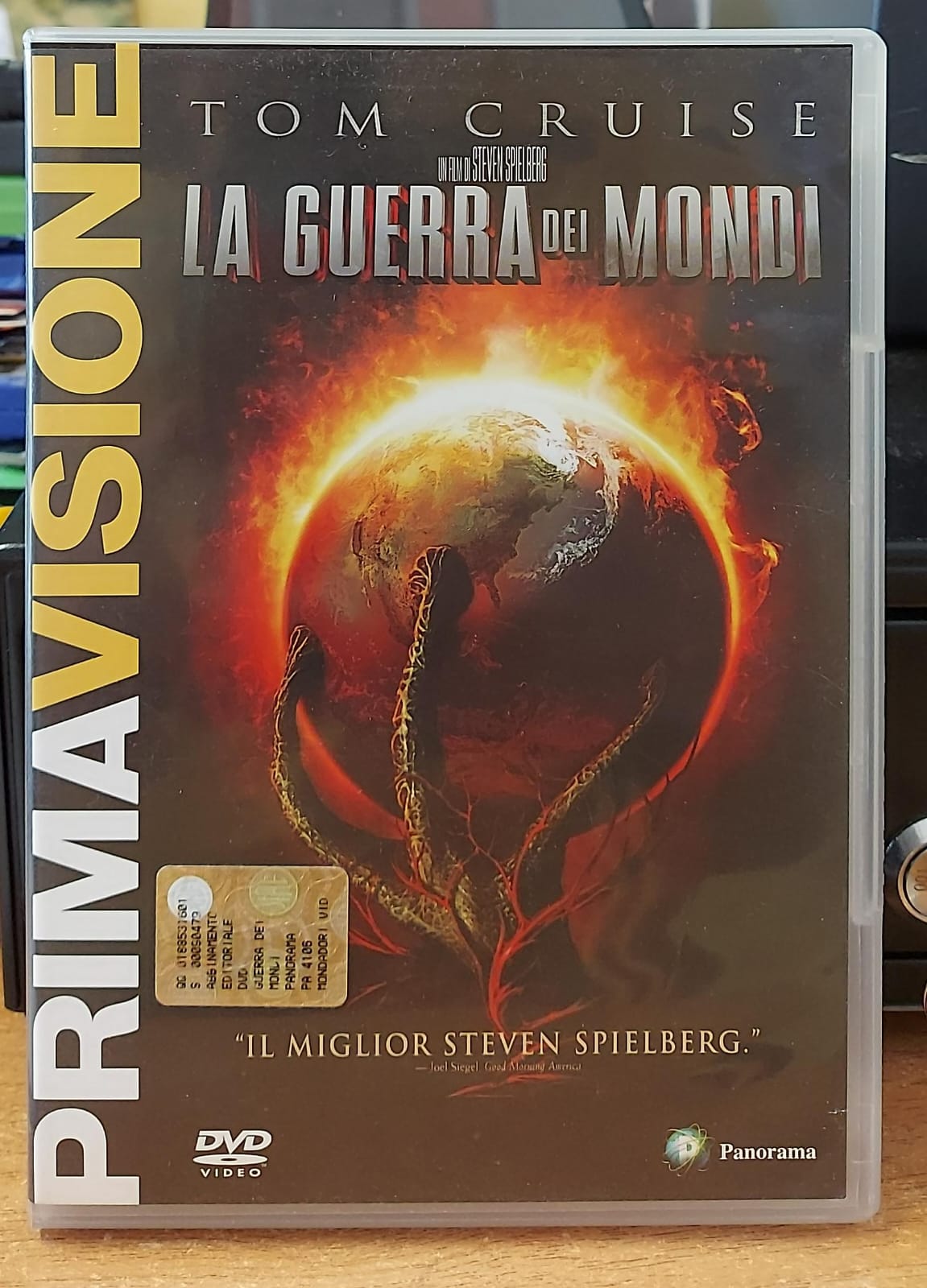 La Guerra dei Mondi DVD – Copertina retro