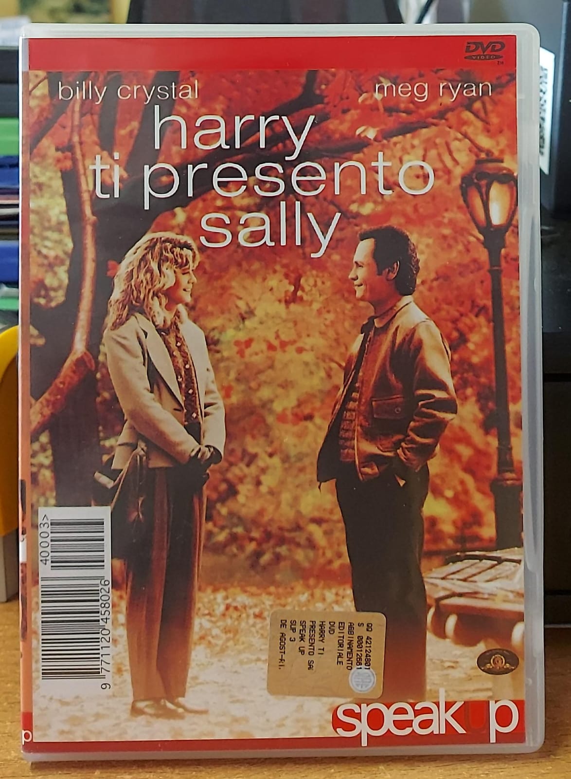 Harry ti presento Sally Speak Up DVD – Copertina fronte