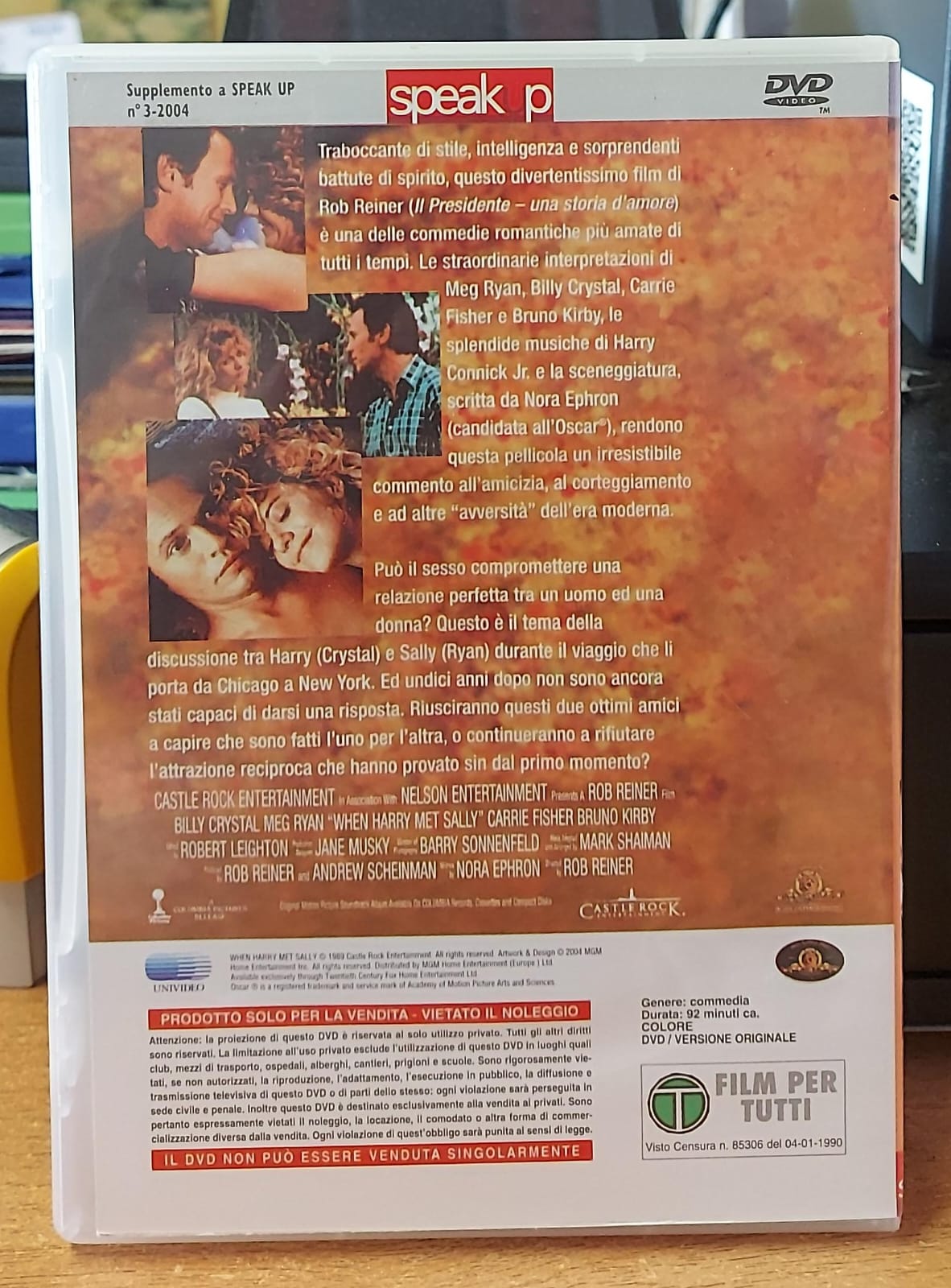 Harry ti presento Sally Speak Up DVD – Retro con specifiche tecniche