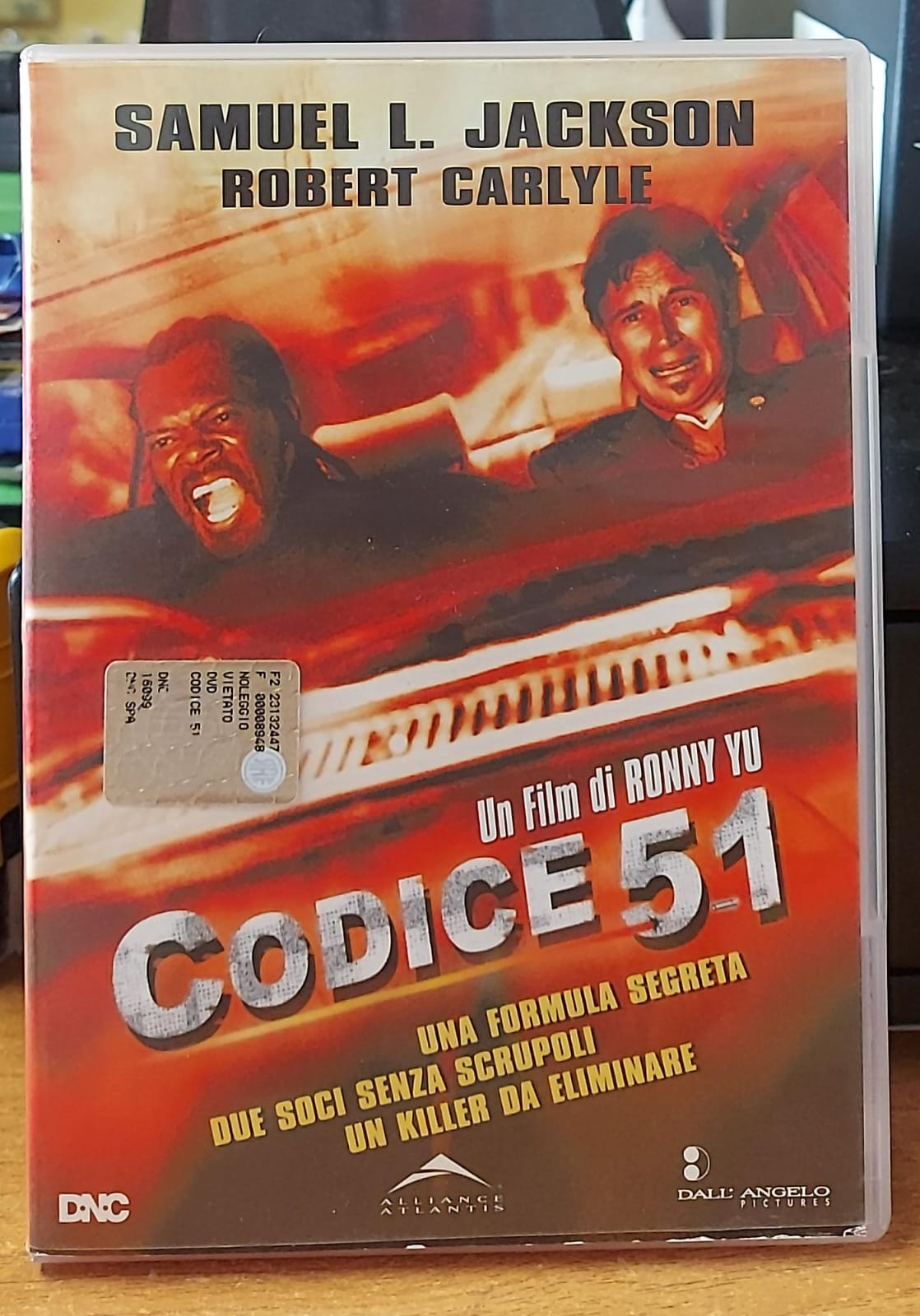 Codice 51 DVD – Copertina fronte