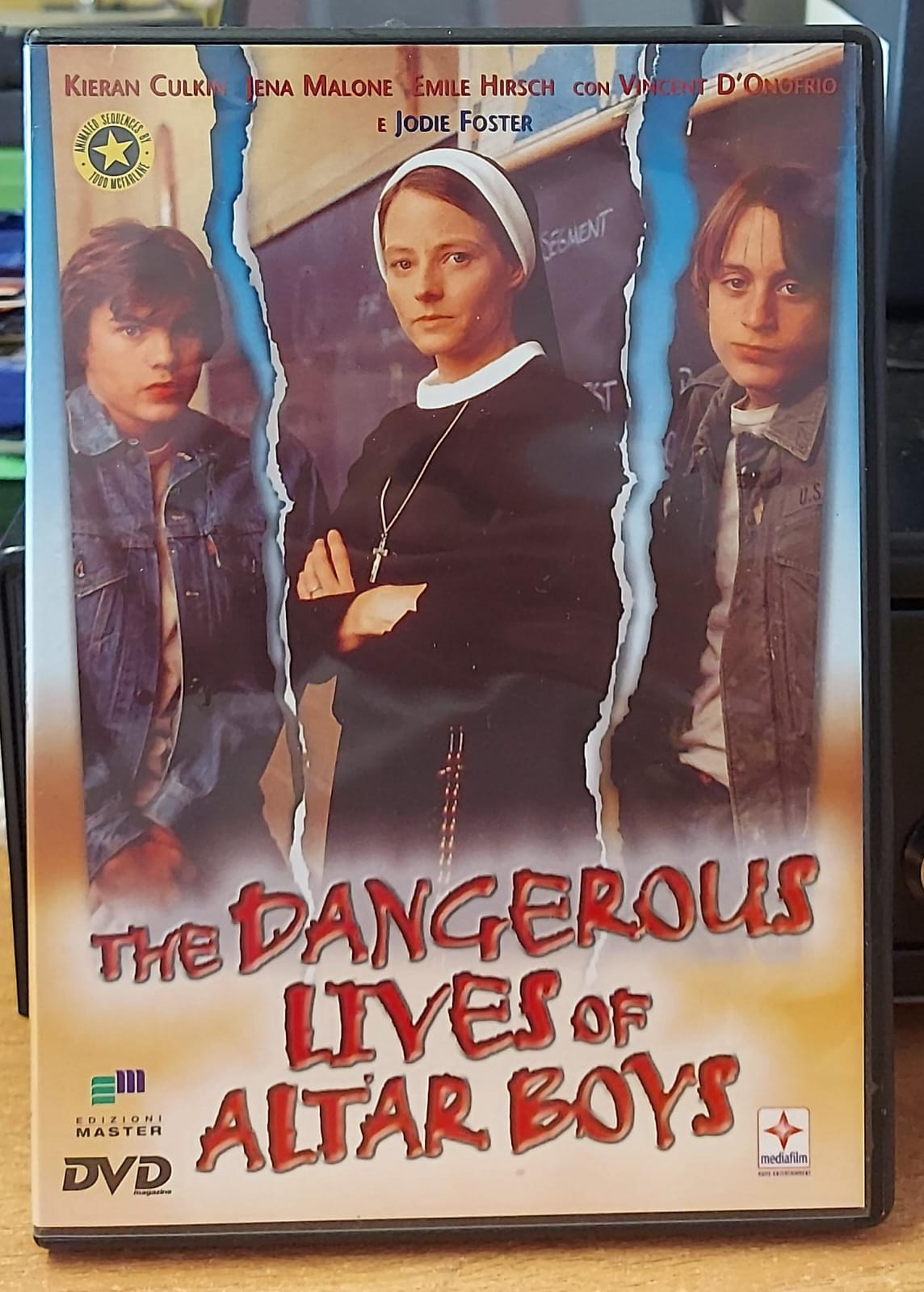 The Dangerous Lives of Altar Boys DVD – Copertina fronte