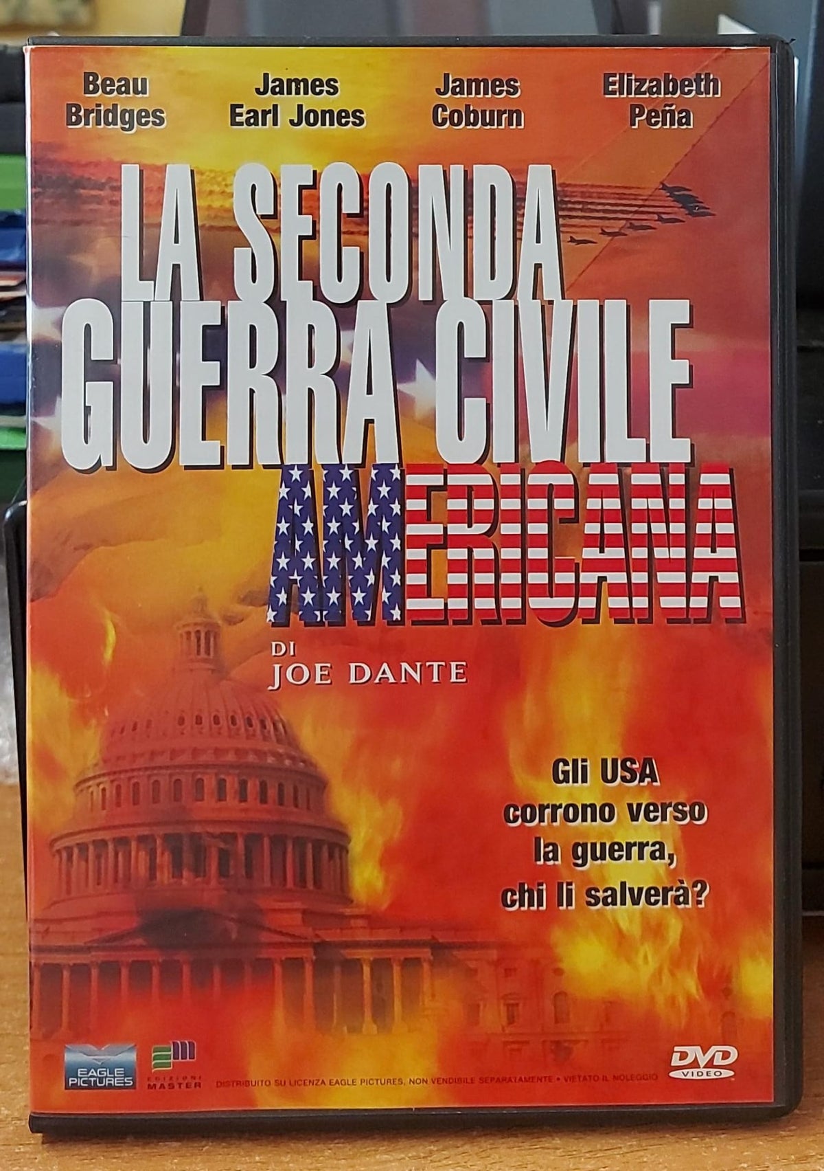 La Seconda Guerra Civile Americana – Copertina anteriore DVD