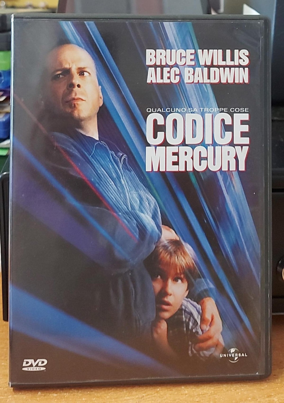 Codice Mercury – Copertina anteriore DVD