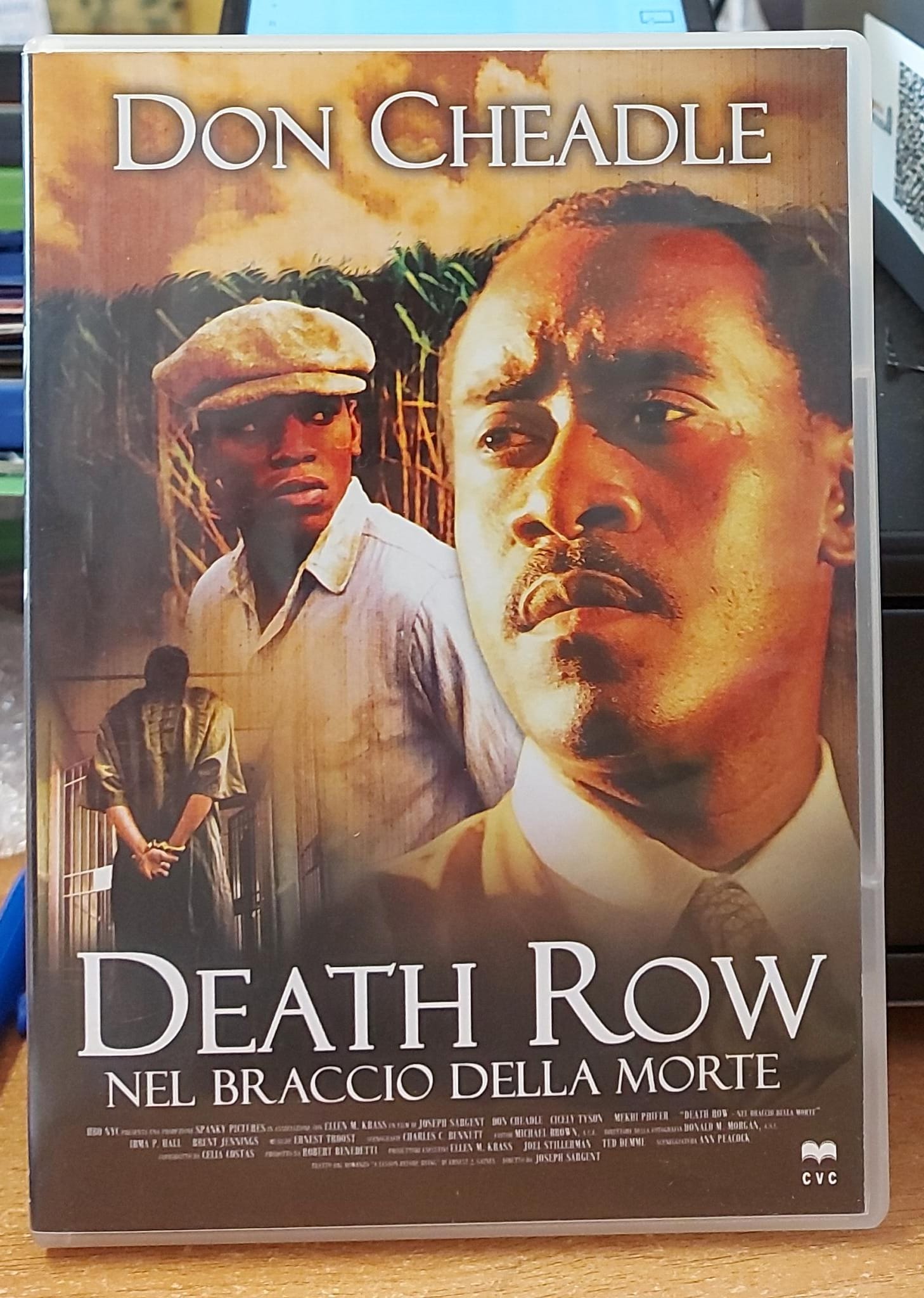 Death Row Nel Braccio della Morte – Copertina anteriore DVD
