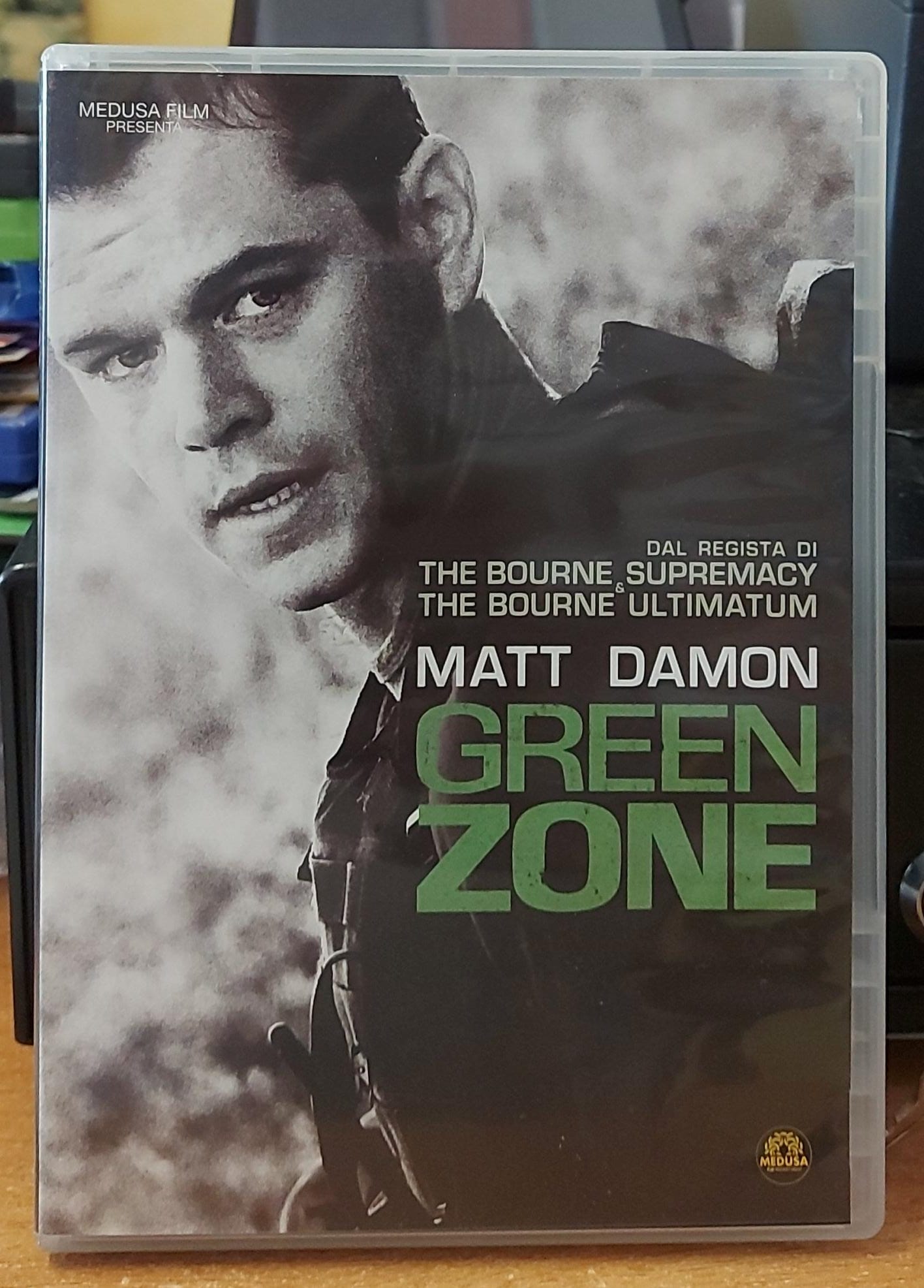 Green Zone DVD – Cover frontale con Matt Damon