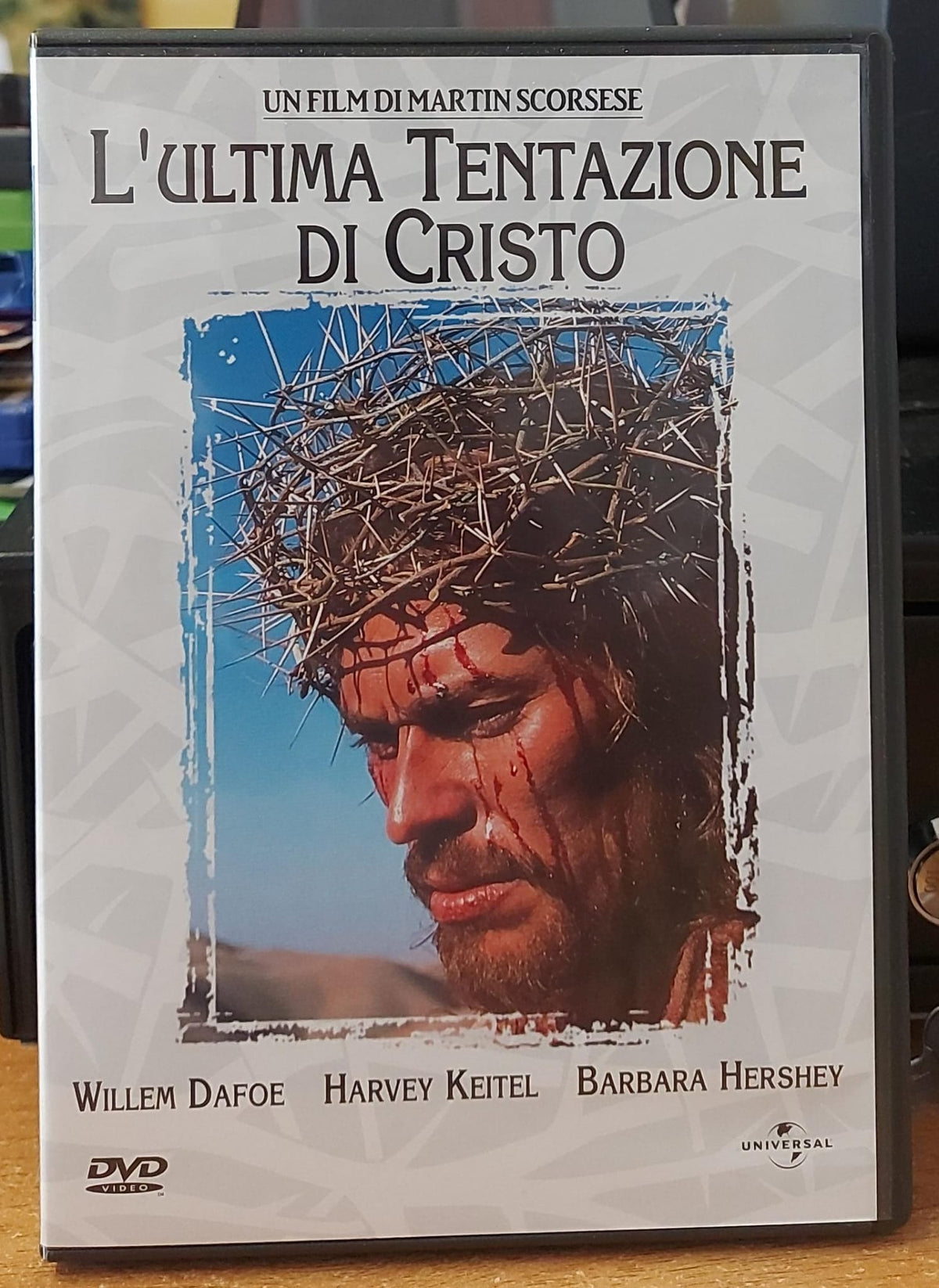 L’Ultima Tentazione di Cristo DVD – Cover frontale