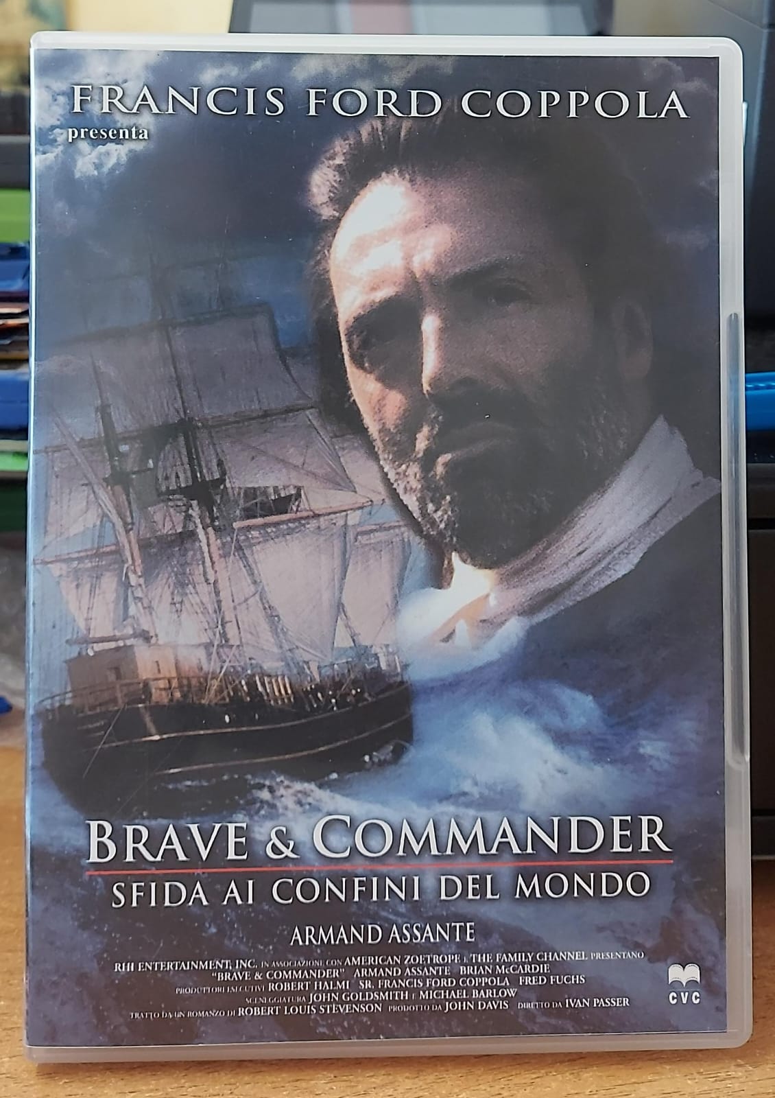 Brave & Commander DVD fronte