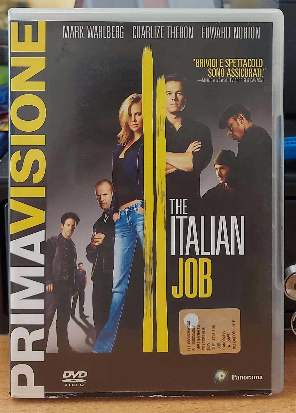 The Italian Job DVD fronte