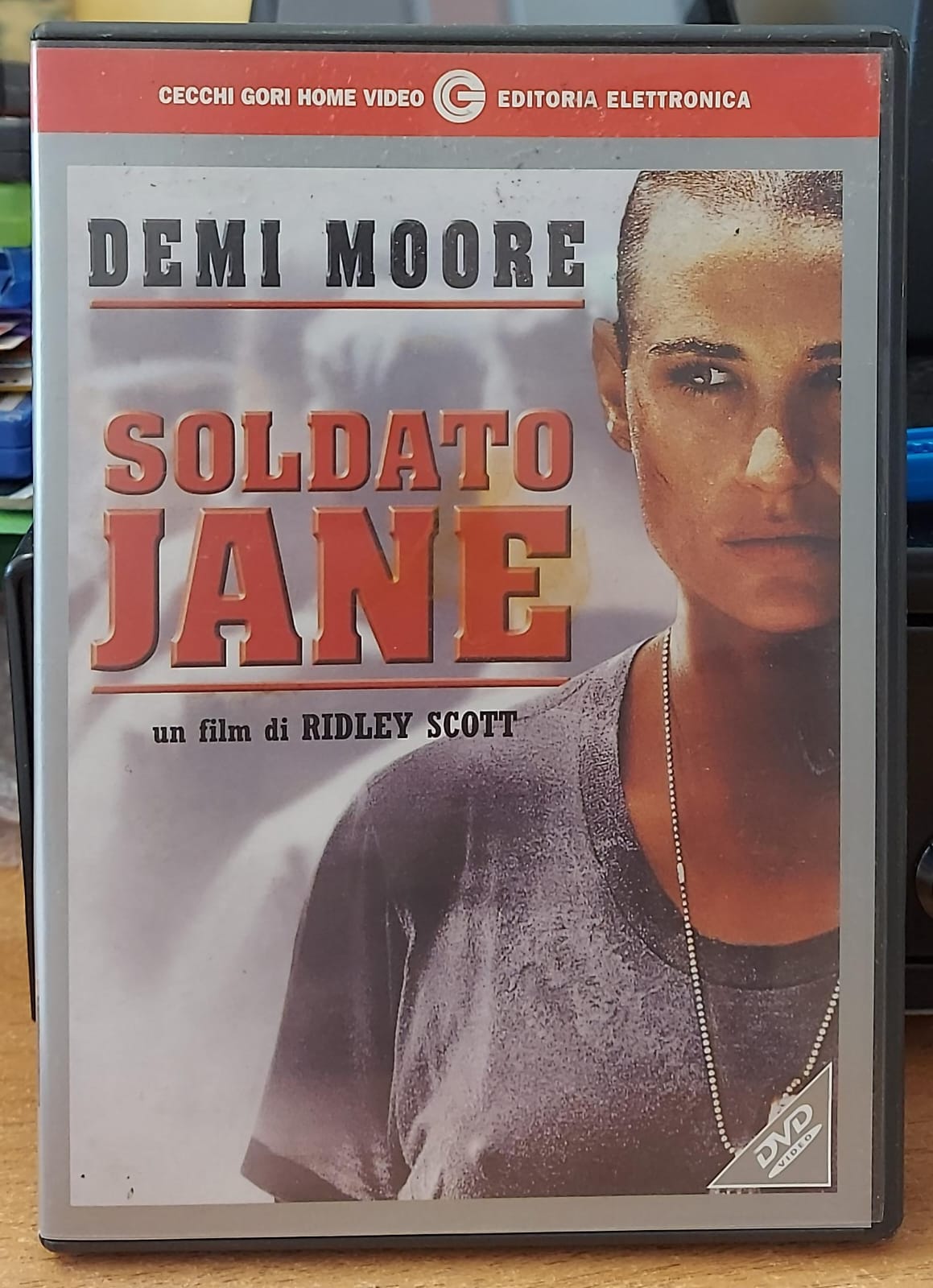Soldato Jane DVD fronte
