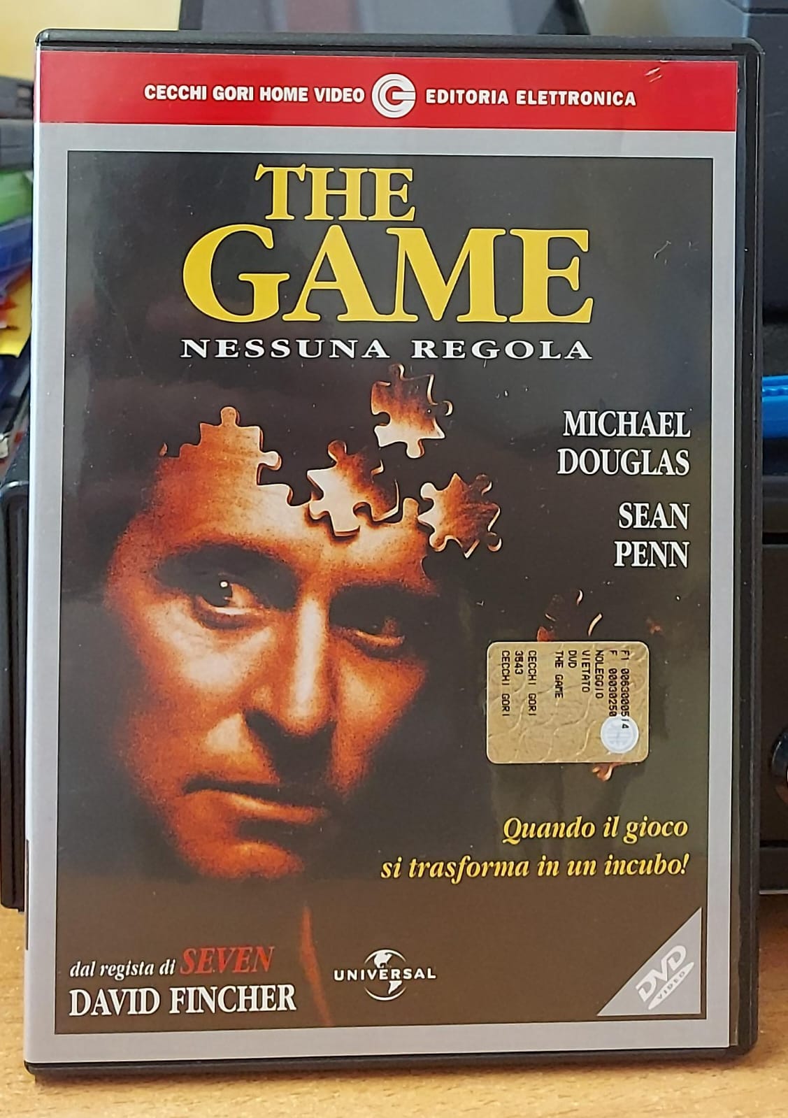 The Game DVD fronte