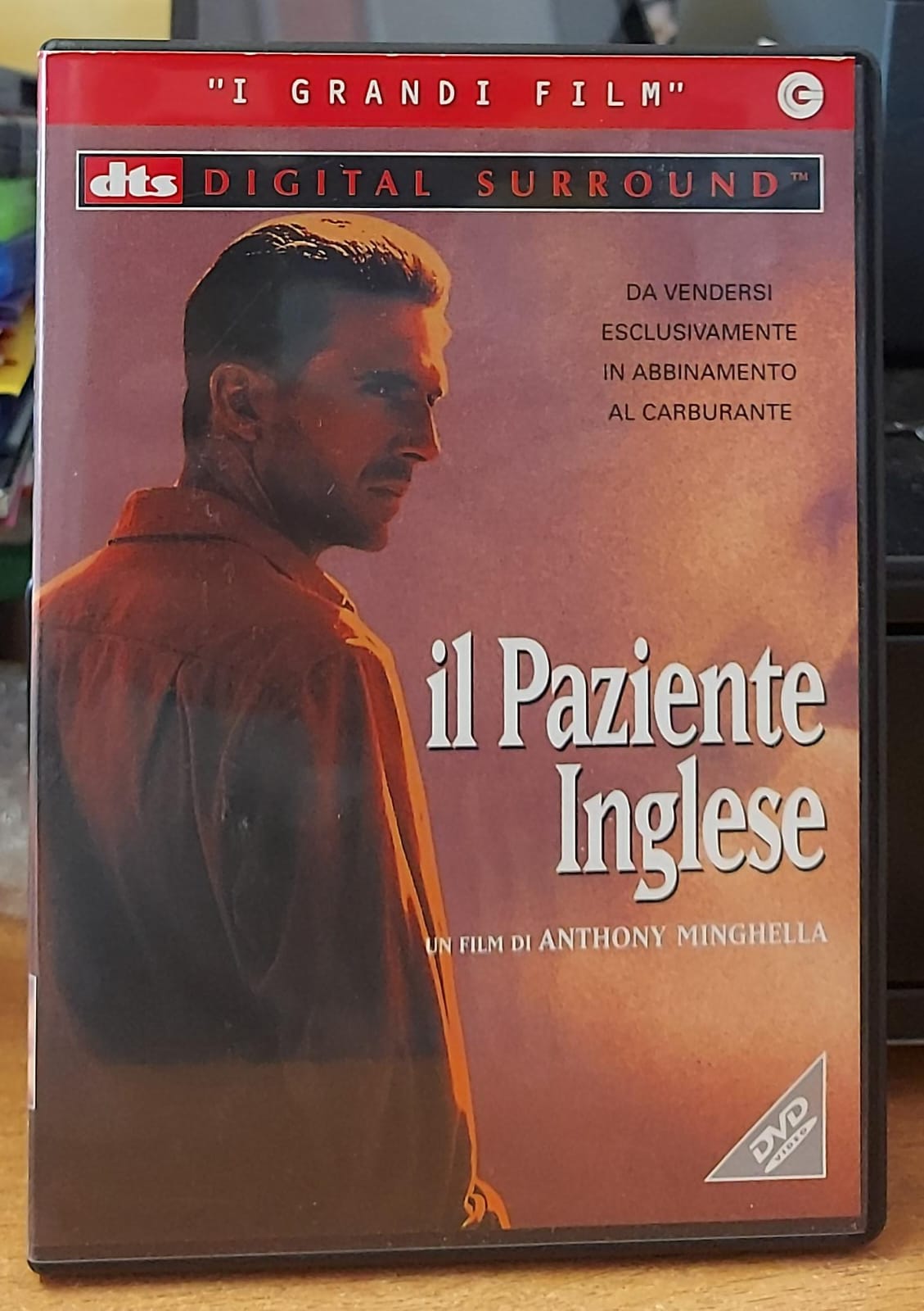 Il paziente inglese DVD - copertina anteriore