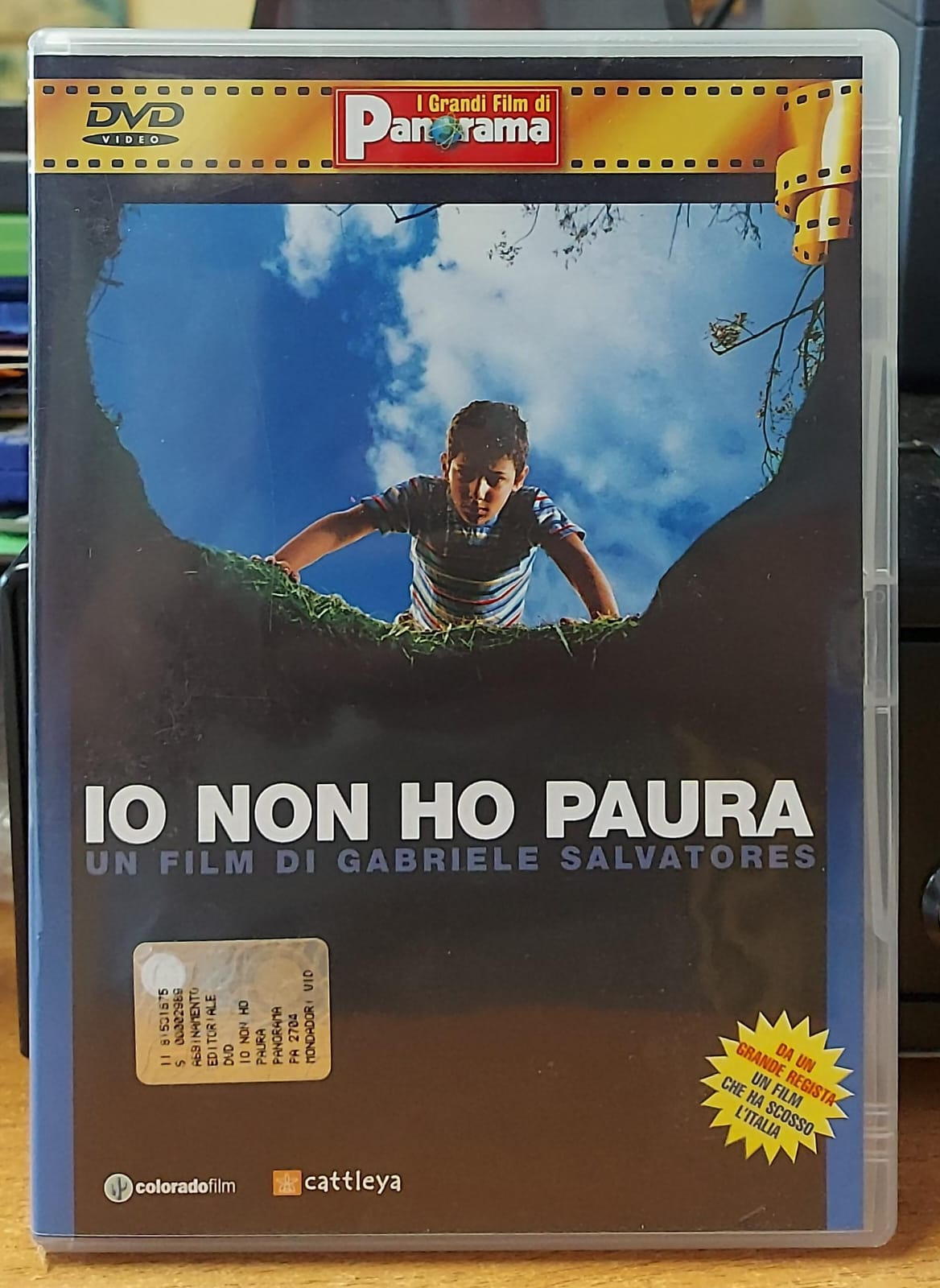 Io non ho paura DVD Panorama - copertina anteriore