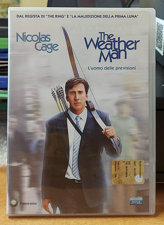 Copertina frontale del DVD Panorama The Weather Man – L’uomo delle previsioni con Nicolas Cage