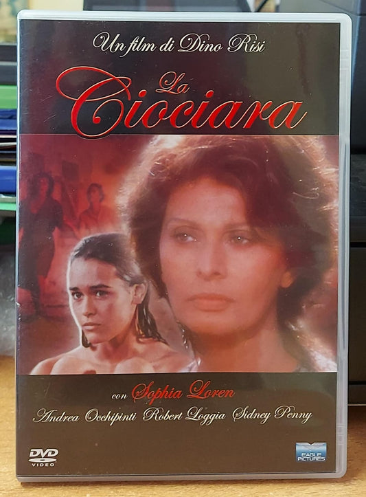 La Ciociara DVD con Sophia Loren, copertina frontale