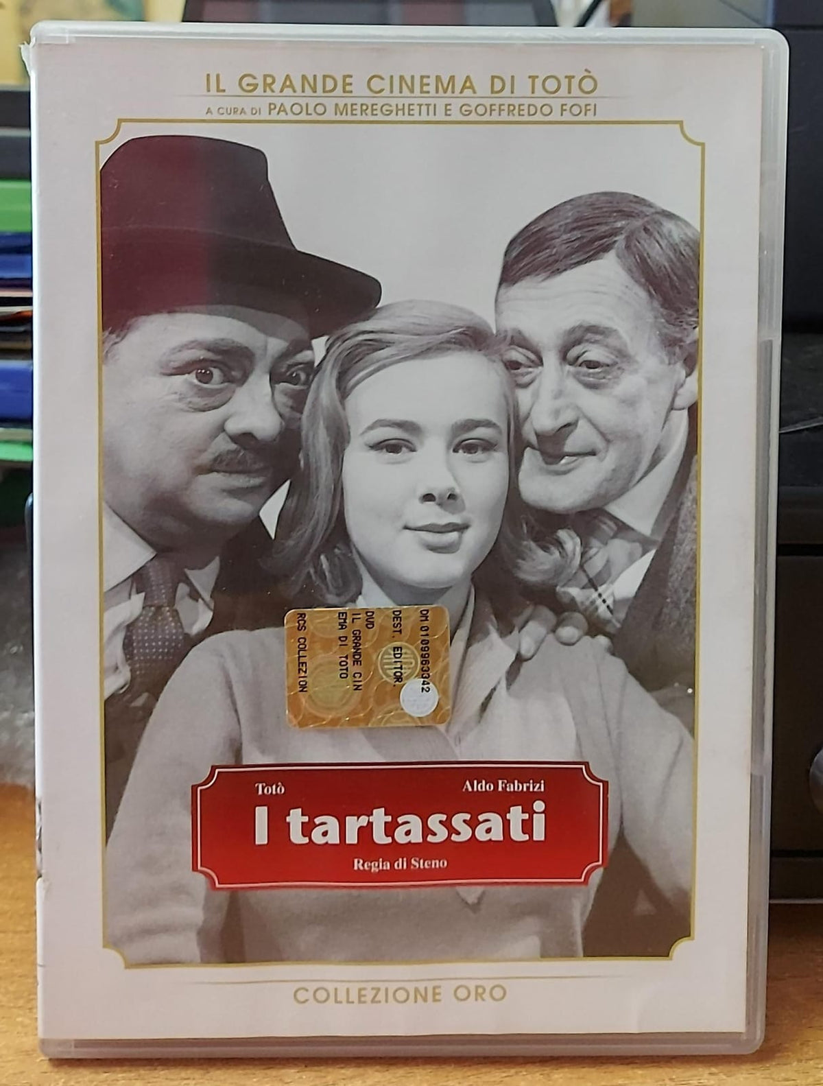 I tartassati DVD con Totò e Aldo Fabrizi, copertina frontale