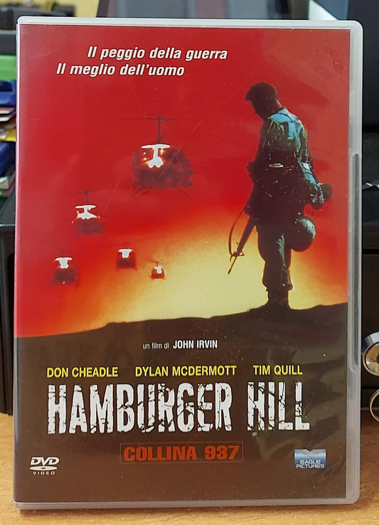 Copertina frontale del DVD Hamburger Hill – Collina 937
