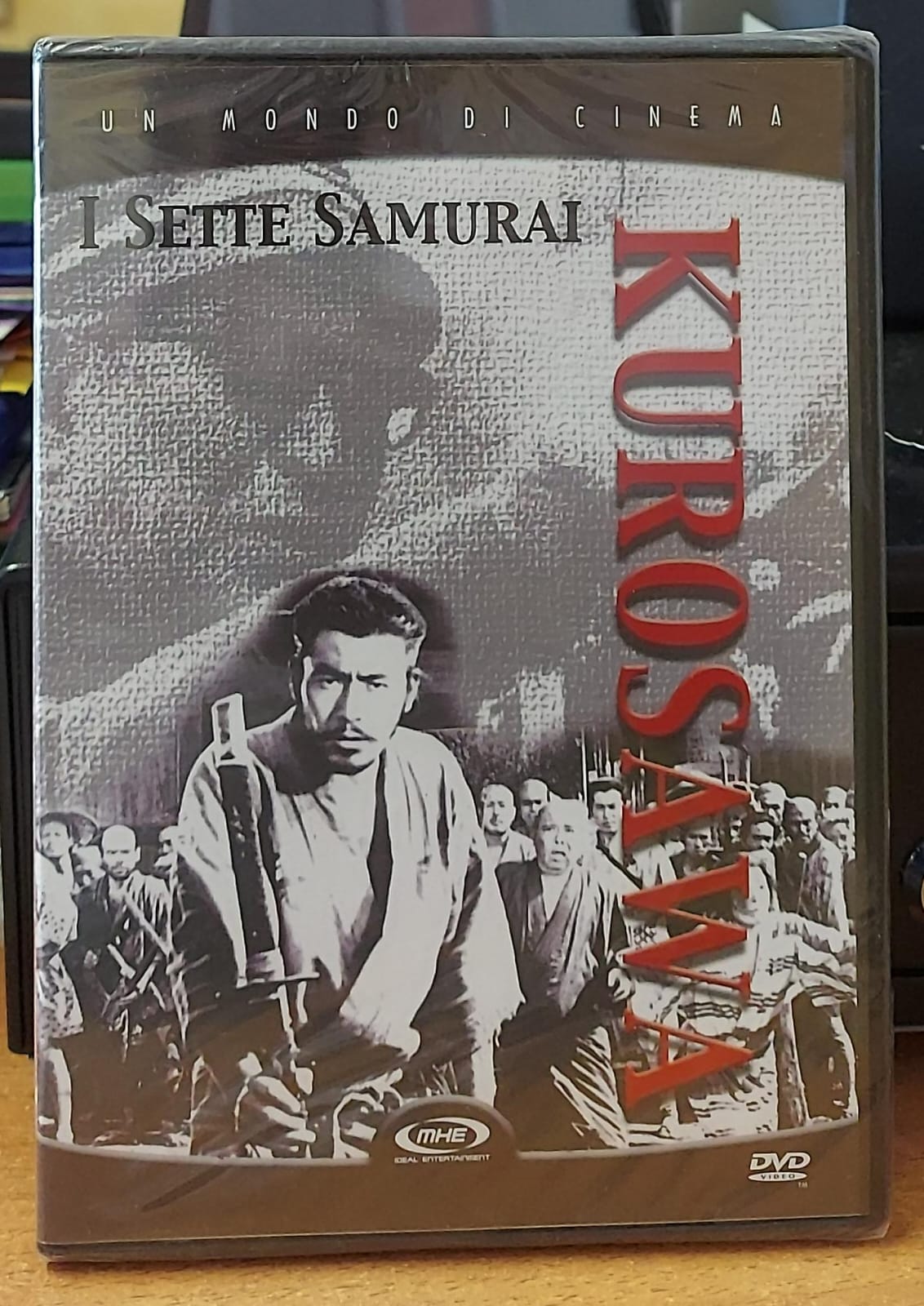 Retro della confezione del DVD I sette samurai