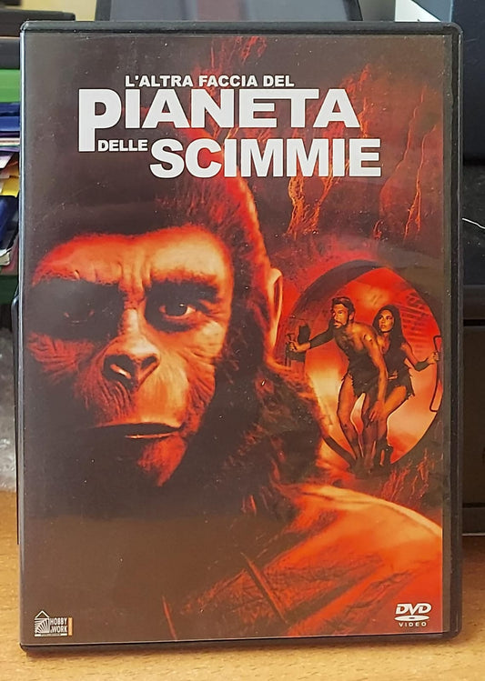 Copertina frontale del DVD L'altra faccia del pianeta delle scimmie