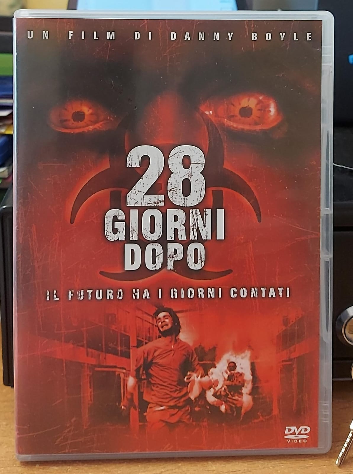 Retro della confezione del DVD 28 giorni dopo