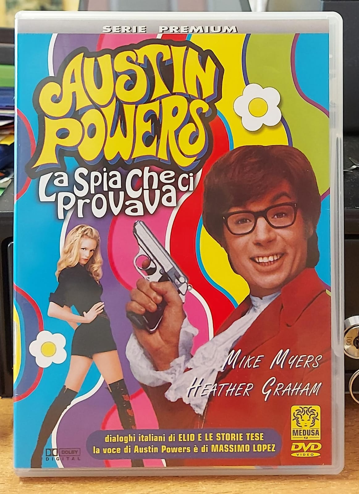 Copertina frontale DVD Austin Powers La spia che ci provava Serie Premium