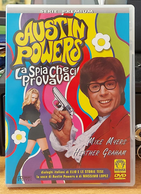 Copertina frontale DVD Austin Powers La spia che ci provava Serie Premium