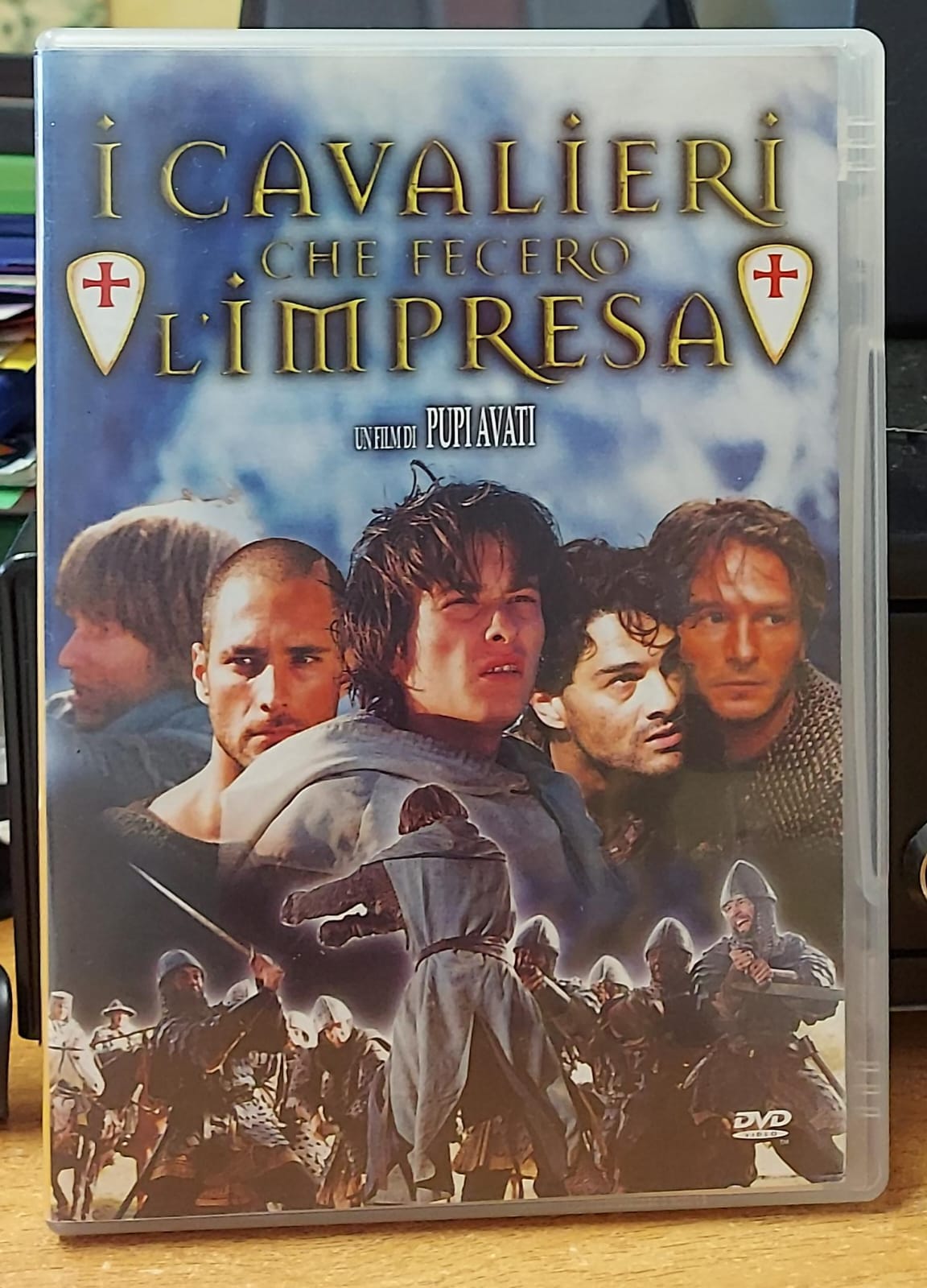 Copertina frontale DVD I cavalieri che fecero l'impresa, un film di Pupi Avati