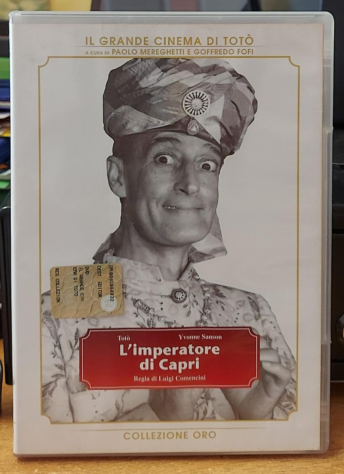 Retro L'imperatore di Capri DVD con trama e dettagli dell'edizione