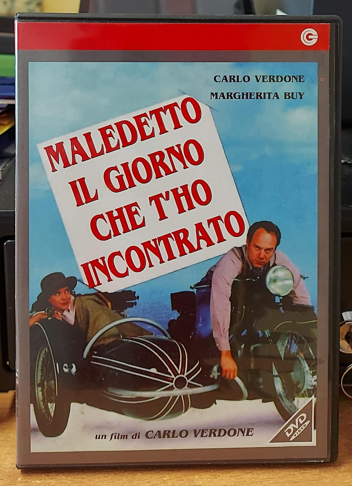 Copertina frontale DVD Maledetto il giorno che t'ho incontrato con Carlo Verdone