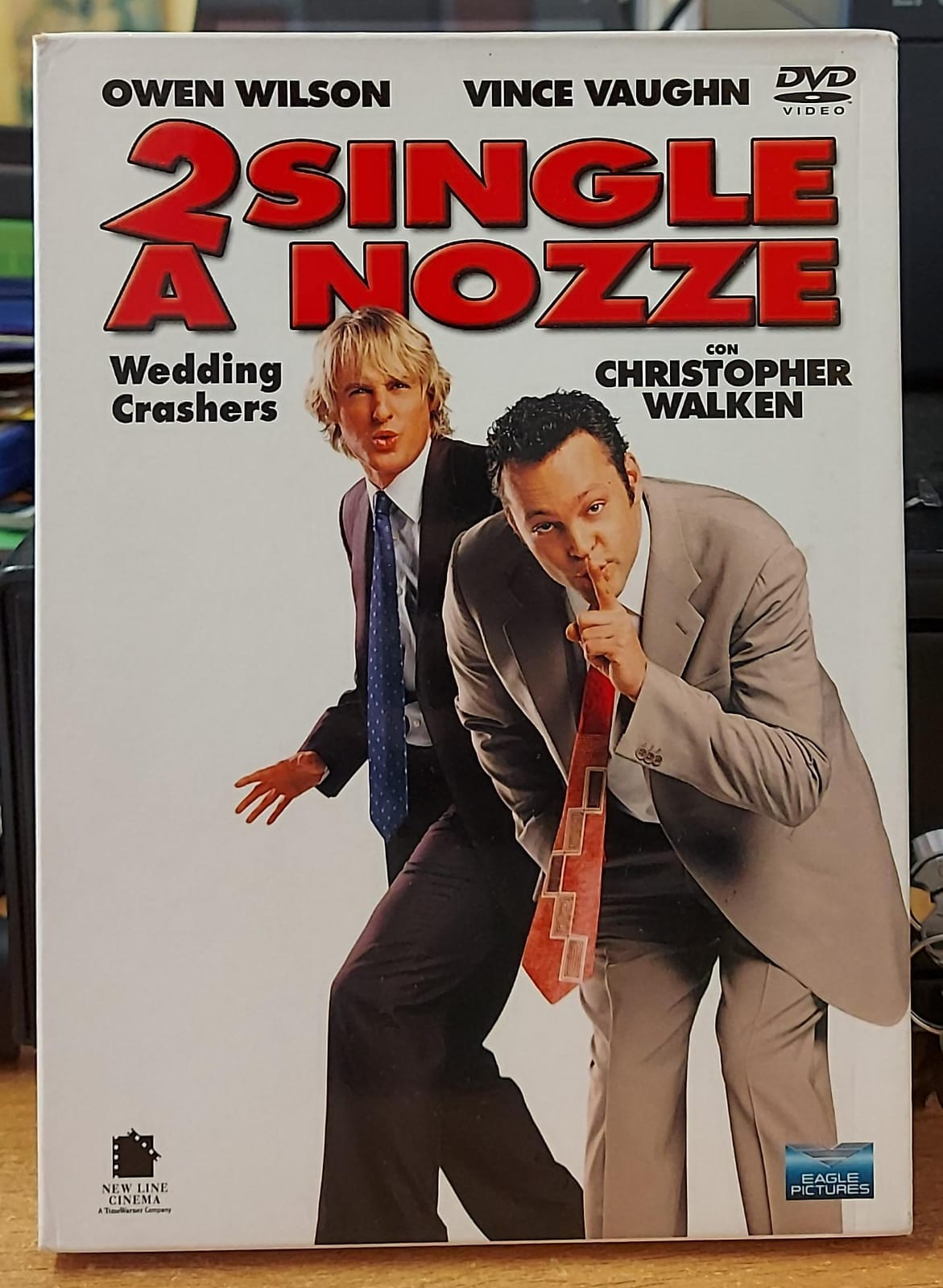 Copertina frontale del DVD 2 Single a Nozze (Wedding Crashers)