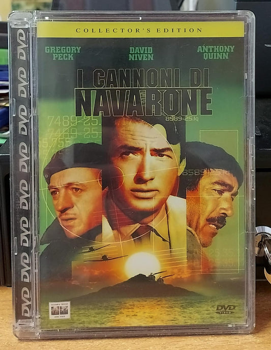 Copertina frontale del DVD I cannoni di Navarone Collector’s Edition